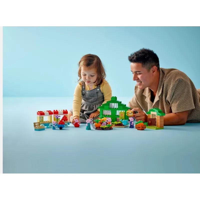 DUPLO Peppa Pig 10461 Senelio Kiaulės sodo ir šiltnamio statybos kaladėlės