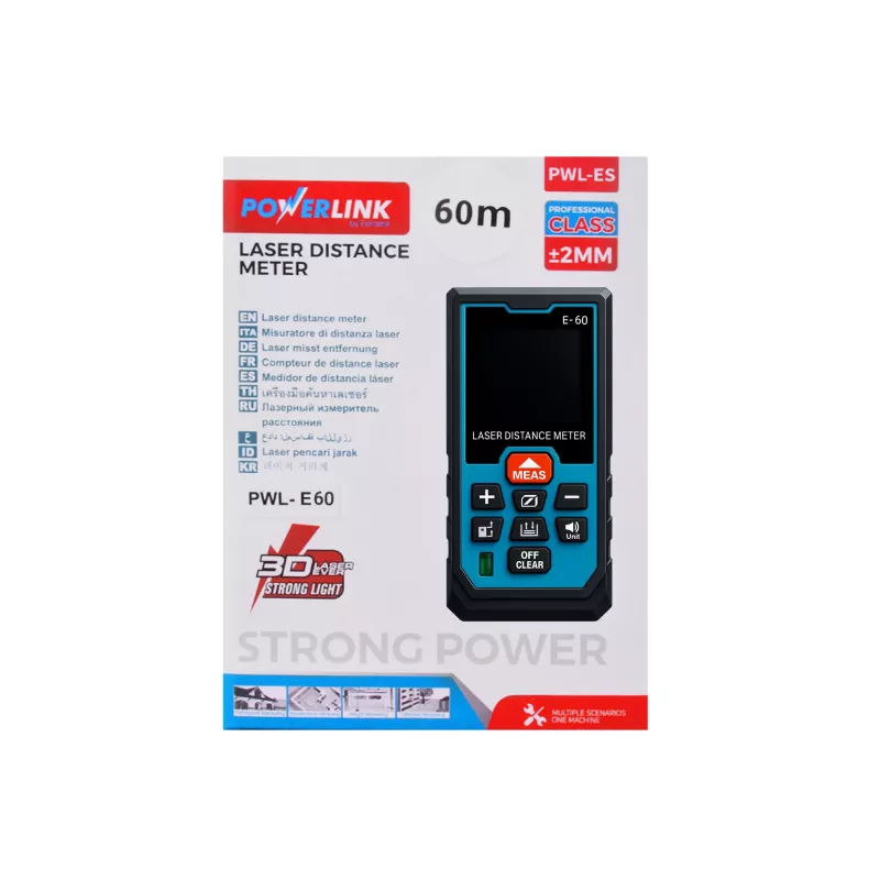 Extralink Powerlink lazerinis tolimatis 60M PWL-ES-60
