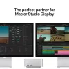 Monitorius Apple Studio Display XDR 27 colių 5K Ultra HD LED, standartinis stiklas, pakreipiamas ir aukščio reguliuojamas stovas, sidabrinis