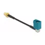 Jungiamasis kabelis DeLOCK 88725 antenos kabelis juodas