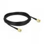 Antenos kabelis DeLOCK RP-SMA kištukas į RP-SMA kištuką LMR/CFD100 5 m