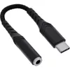Garso keitiklis InLine 33054E USB-C į 3,5 mm su įmontuotu DAC, 15 cm kabelis