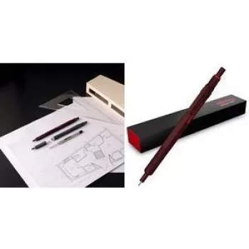 Mechaninis pieštukas rotring 600 — metalinis korpusas, 0,5 mm grafito laidas