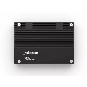 SSD | MICRON | SSD serija 9550 PRO | 15.36TB | PCIe Gen5 | NVMe | NAND flash technologija 3D TLC | Rašymo greitis 10000 MB/s | Skaitymo greitis 14000 MB/s | Formos faktorius and2 | MTF