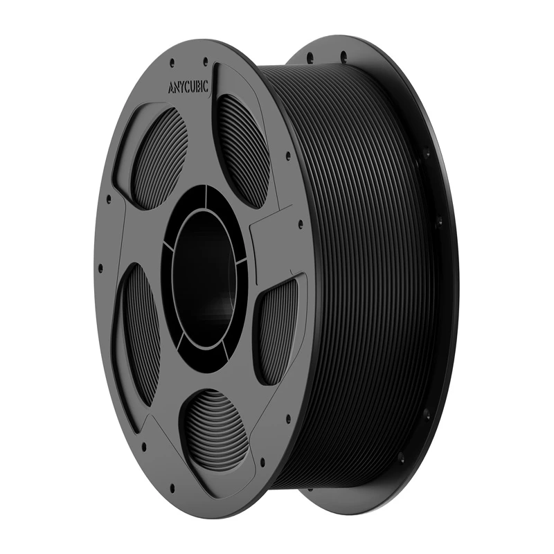 AnyCubic PETG siūlas juodas 1 kg — 3D spausdinimo siūlas, PETG medžiaga, 1 kg ritė