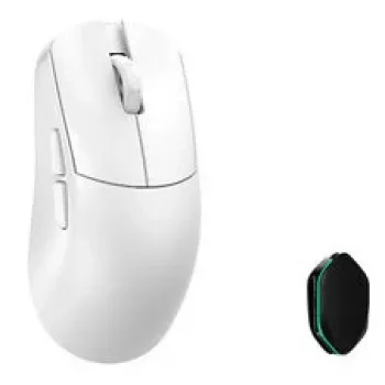 Wl pelė YINGMG-WHITE-O tinklo įrenginys, baltas