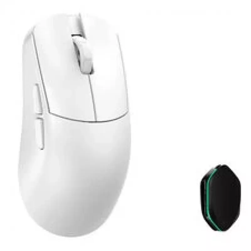 Wl pelė YINGMG-WHITE-O tinklo įrenginys, baltas