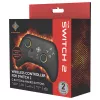 Žaidimų pultelis Deltaco GAM-198 juodas – Bluetooth ir USB (Type-C), skirtas Nintendo Switch, Switch 2, Switch OLED, Android, PC