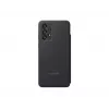 Piniginės tipo dėklas Samsung EF-EA336PBEGEW, skirtas Galaxy A33 5G, suderinamas su 6,4 colio ekranais, juodas, 1 kortelės kišenė