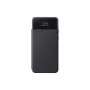 Piniginės tipo dėklas Samsung EF-EA336PBEGEW, skirtas Galaxy A33 5G, suderinamas su 6,4 colio ekranais, juodas, 1 kortelės kišenė