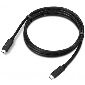 USB laidas Lenovo USB4 Gen 2x2 4X91U92143, USB‑C į USB‑C, 1,5 m, 20 Gbit/s, juodas