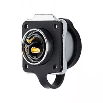 Good Connections IC01-20P303 - S1 - Maitinimo (3 kontaktų) - Juoda - tiesi - Metalas - Plastikas - Auksas - vario lydinys
