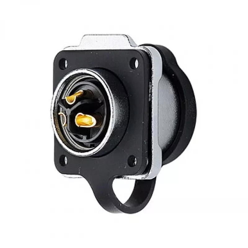 Good Connections IC01-20P303 - S1 - Maitinimo (3 kontaktų) - Juoda - tiesi - Metalas - Plastikas - Auksas - vario lydinys