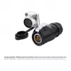 Good Connections IC01-20P303 - S1 - Maitinimo (3 kontaktų) - Juoda - tiesi - Metalas - Plastikas - Auksas - vario lydinys