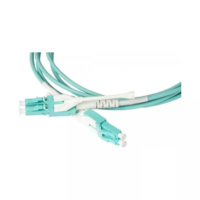 komutacinis kabelis LWL Duplex OM3 (Multimode, 50/125) LC/LC, UNIBOOT, LSZH, keičiamas poliškumas, atlaisvinimo skirtukas, 10m, Good Connections® (LW-U810LC3)