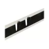 Kabelių tvarkymo panelė DeLOCK 19 colių kabelis Management Brush Strip, montuojama be įrankių, 2U, pilka