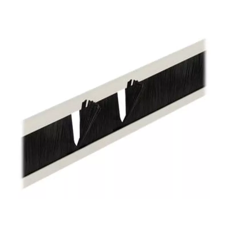 Kabelių tvarkymo panelė DeLOCK 19 colių kabelis Management Brush Strip, montuojama be įrankių, 2U, pilka