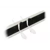 Kabelių tvarkymo panelė DeLOCK 19 colių kabelis Management Brush Strip, montuojama be įrankių, 2U, pilka