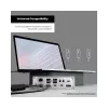 CalDigit TS4 pilkas USB šakotuvas 98W galios tiekimas 100000 Mbit/s Ethernet