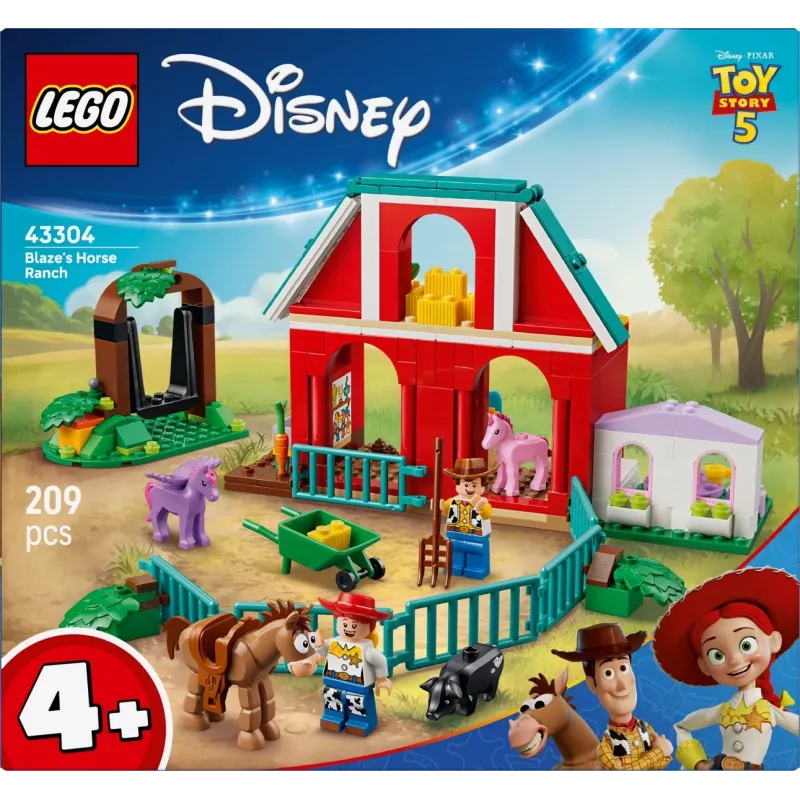 43304 Disney Pixar Blazes arklių ranča