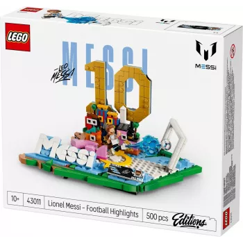 LEGO Editions Sports 43011 Lionel Messi — futbolo akimirkos