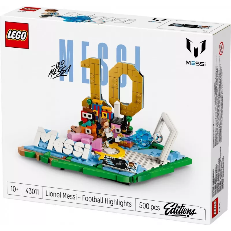 LEGO Editions Sports 43011 Lionel Messi — futbolo akimirkos
