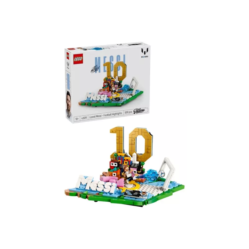 LEGO Editions Sports 43011 Lionel Messi — futbolo akimirkos