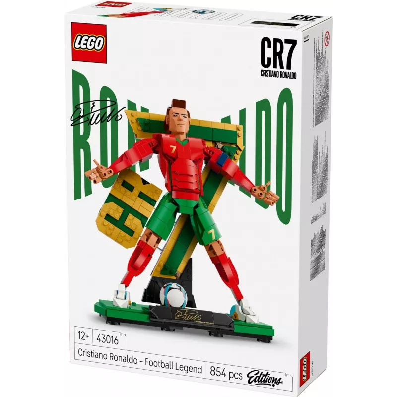LEGO Editions Sports 43016 Cristiano Ronaldo — futbolo legenda