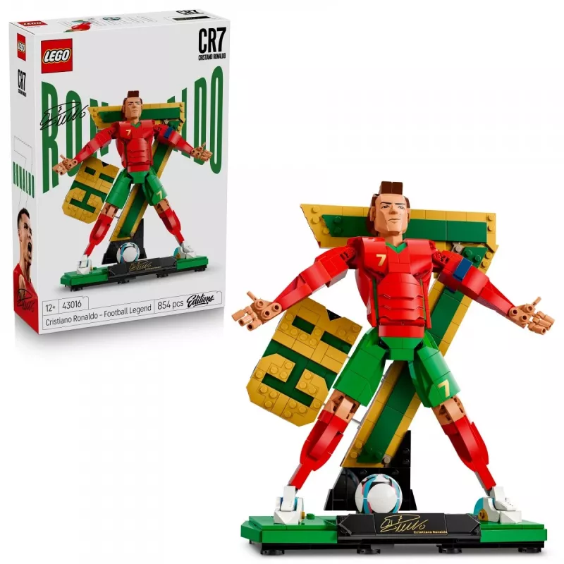 LEGO Editions Sports 43016 Cristiano Ronaldo — futbolo legenda
