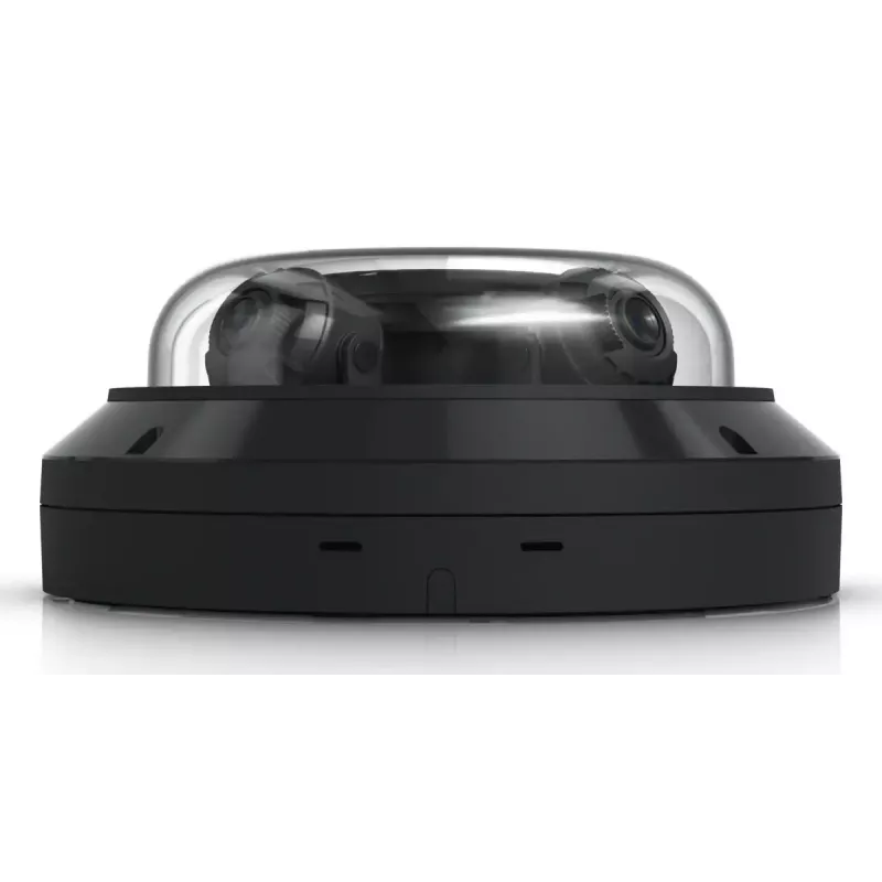 IP apsaugos kamera UBIQUITI AI Multi Sensor 4 — Kupolinė, Lubinis montavimas, 3840×2160, 360° FOV, Laidinė, Juoda