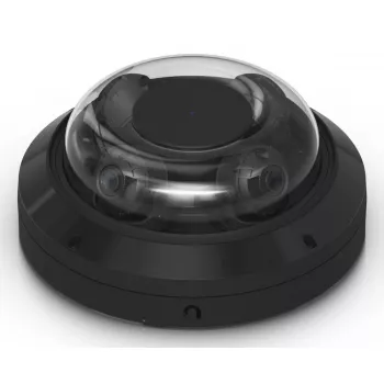IP apsaugos kamera UBIQUITI AI Multi Sensor 4 — Kupolinė, Lubinis montavimas, 3840×2160, 360° FOV, Laidinė, Juoda