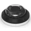 IP kupolinė apsaugos kamera UBIQUITI AI Multi Sensor 4 — 3840×2160, 360° FOV, 2,33× optinis priartinimas, montavimas ant lubų, laidinė (balta/juoda)