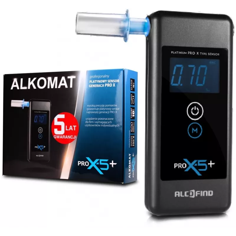 Breathalyzer Pro x-5+ 5 yr warranty