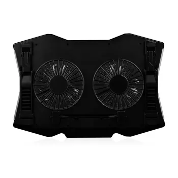 Aušinimo padėklas Modecom MC-CF18 RGB 45.7 cm 2 ventiliatoriai juodas
