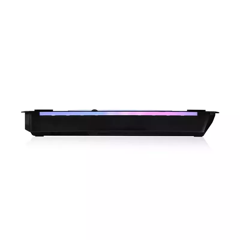 Aušinimo padėklas Modecom MC-CF18 RGB 45.7 cm 2 ventiliatoriai juodas