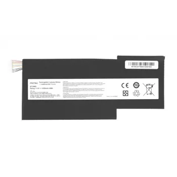 Baterija MITSU BTY-M6K MS-17B4 11.4V 4300mAh (49Wh), skirta MSI nešiojamiesiems kompiuteriams