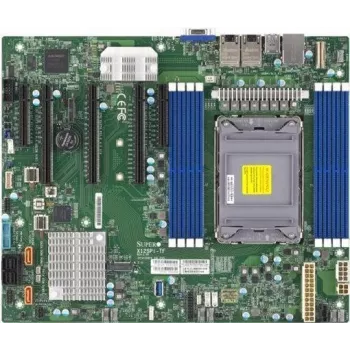 SUPERMICRO X12SPi-TF - pagrindinė plokštė - ATX - LGA4189 lizdas - C621A mikroschemų rinkinys - USB 3.2 Gen 1 - 2 x 10 Gigabit LAN - integruota grafika - skirta SCLA25TQC R609LP, UP Storage SuperServer 540