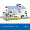 TP-Link Tapo saulės energija maitinamas pasukamas/palenkiamas apsaugos kameros rinkinys