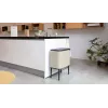 Brabantia Bo Touch šiukšliadėžė 34 L 2 krepšiai Smėlio spalva Plotis 540 mm Gylis 312 mm Aukštis 680 mm