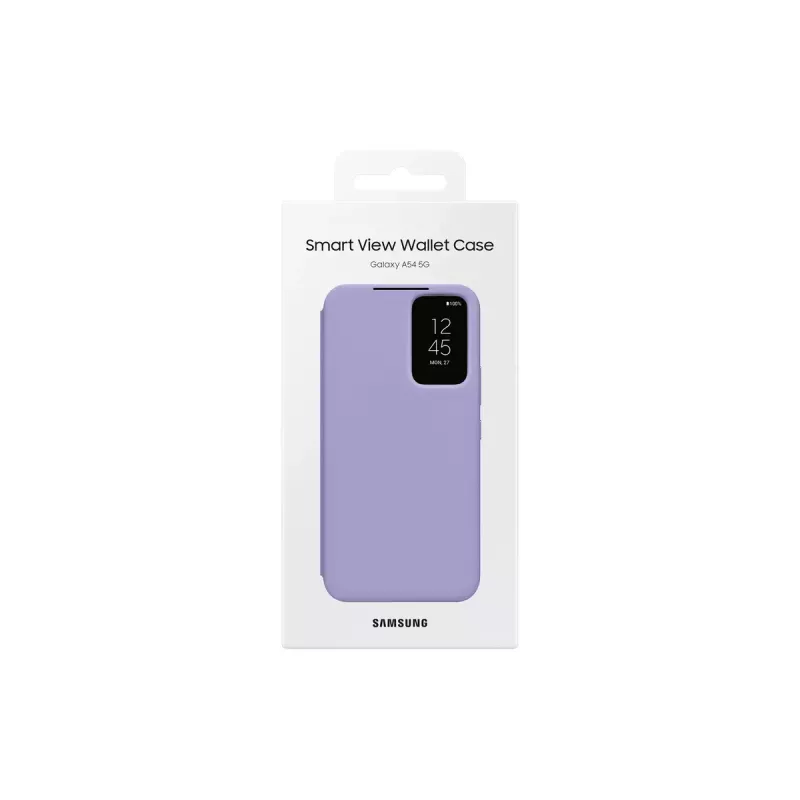 Wallet dėklas Samsung EF-ZA546, skirtas Galaxy A54, 6,4 colio (16,3 cm) ekranams, Mėlynės spalvos