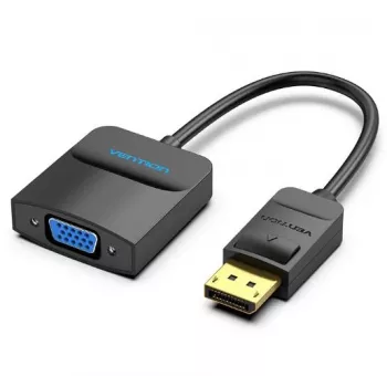 I/O adapteris DP į VGA / 0,15 m juodas Hbfbb Vention
