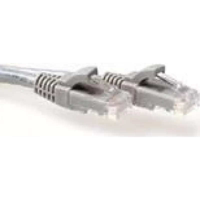 komutacinis kabelis ACT Pilka 1.5m U/UTP CAT6A Snagless RJ45