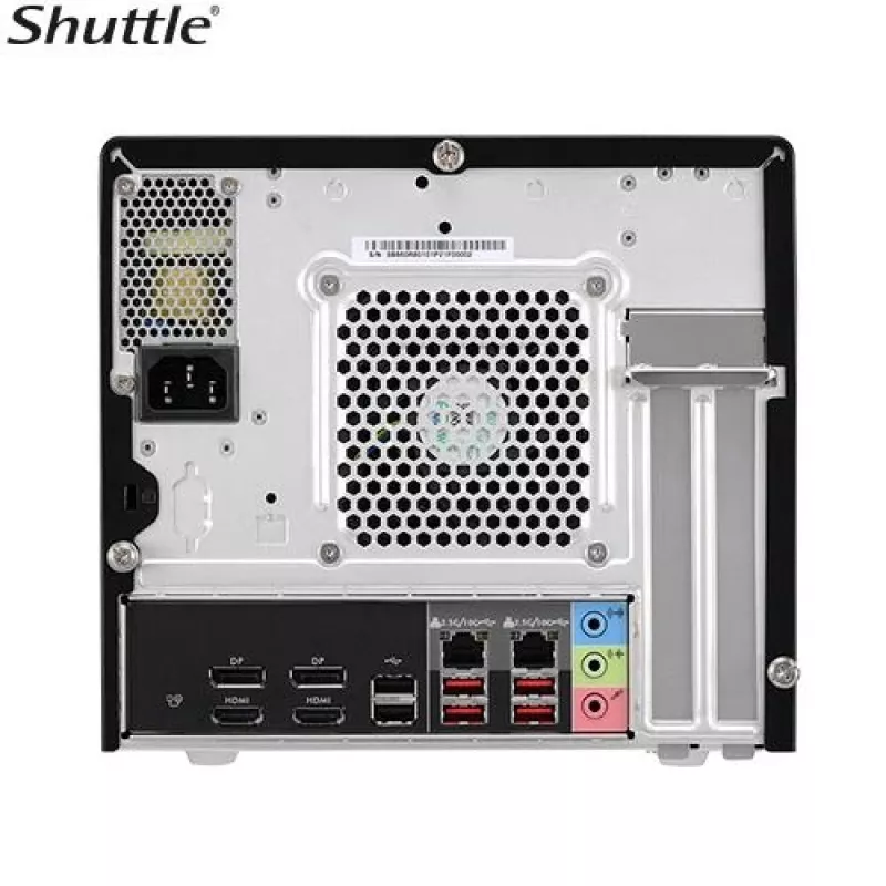 Shuttle PCB-SB860R811 SB860R8 XPC Cube Barebone, S-1851,Intel B860, 4x DDR5, Xe Graphics,500W, juoda