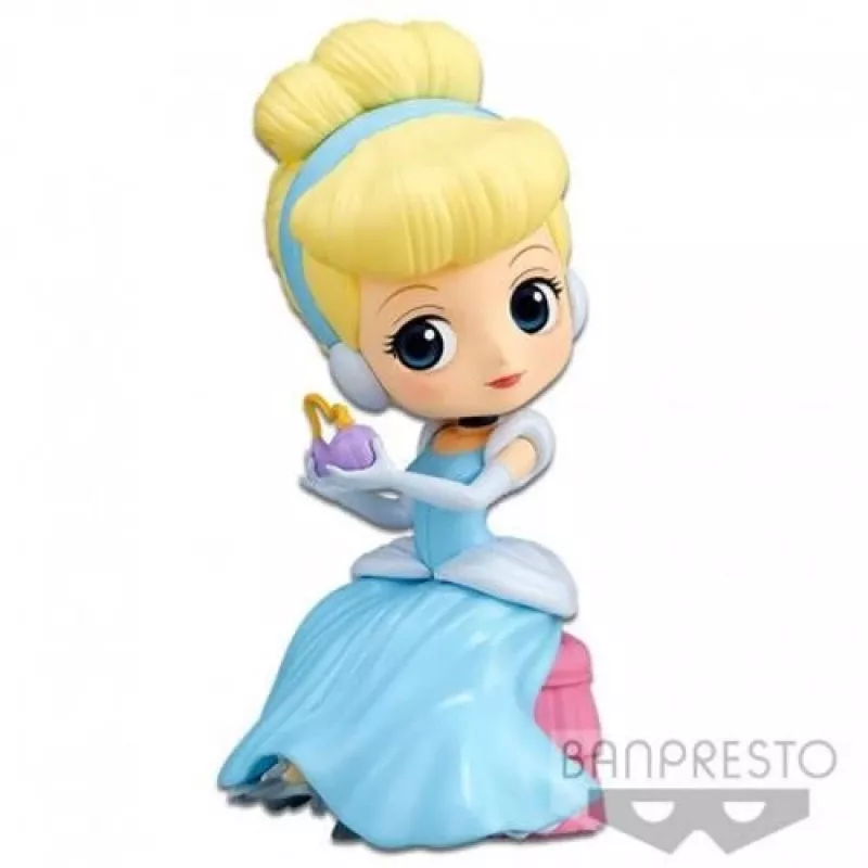 Bandai Q Posket Disney Cinderella Perfume figūrėlė – kolekcinė stilizuota PVC figūrėlė