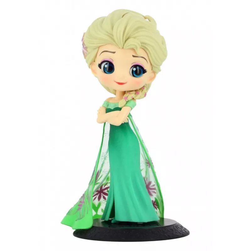 Figūra Bandai Q Posket Disney Elsa Surprise Ver. B - stilizuota kolekcinė vinilinė figūrėlė