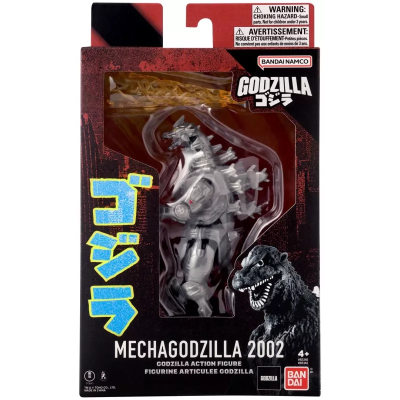 Veiksmo figūrėlė Bandai Mecha Godzilla 2002 — kolekcinis lankstomas žaislas, modelis 92342