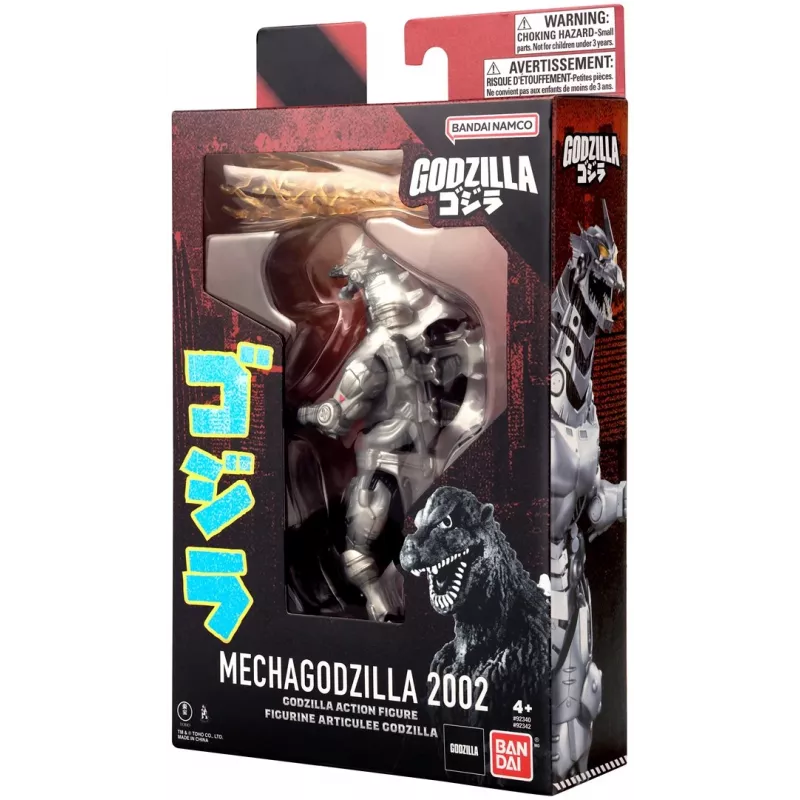 Veiksmo figūrėlė Bandai Mecha Godzilla 2002 — kolekcinis lankstomas žaislas, modelis 92342
