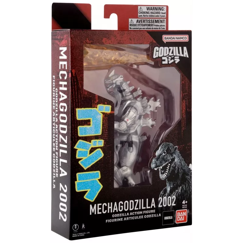 Veiksmo figūrėlė Bandai Mecha Godzilla 2002 — kolekcinis lankstomas žaislas, modelis 92342