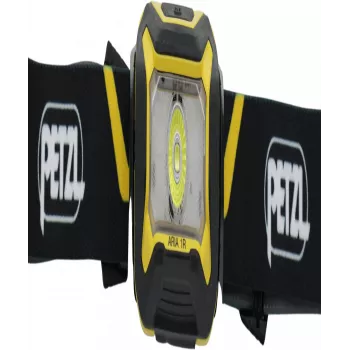 Petzl E069CB00 priekinis žibintas ARIA® 1R juoda/geltona (E069CB00)