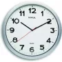 Jakob Maul GmbH sieninis laikrodis MAULstep O 40 cm sidabrinis (9054195)